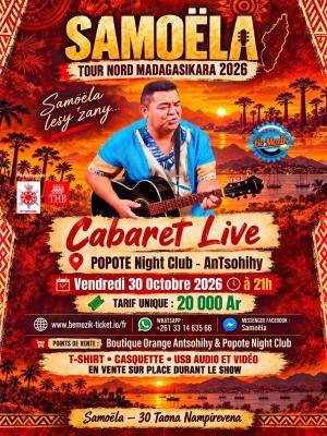 Samoela en Cabaret Popote Zp Antafiambotry Antsohihy