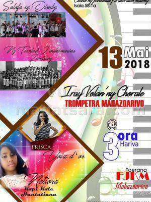 Iray volan'ny chorale Chorale Trompetra Mahazoarivo‍ - FJKM Mahazoarivo Fanilo Fitahiana‍