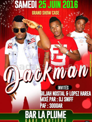 Jackman - grand show case au Bar La Plume