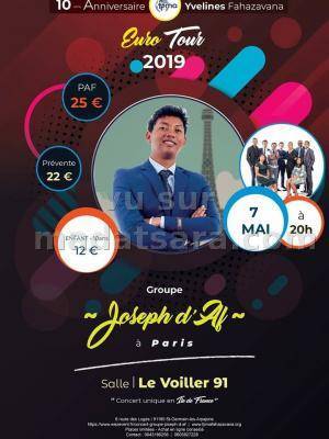 Joseph d'AF euro tour 2019 Le Voilier 91 La Norville