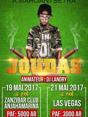 Joudas‍ en show case - Discothèque Zanzibar‍ - Plage Las Vegas Maroantsetra‍