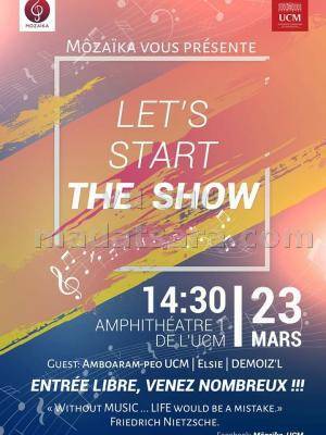 Let's start the show Université Catholique de Madagascar (UCM)