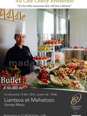 Liantsoa & Mahatozo - variety music au Café Charly Restaurant