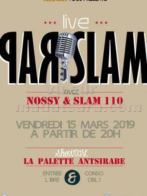 Live rap slam La Palette Antsirabe