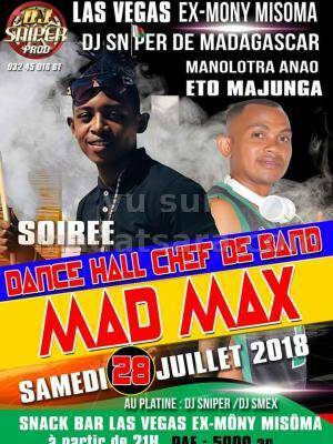 Mad Max Bar Mony Misoma Mahajanga dance hall chef de band
