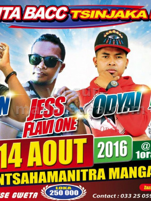 marion, Jess Flavi One, Odyia & Mijah - Vita BACC Tsinjaka be - Kianja Antsahamanitra Mangarivotra