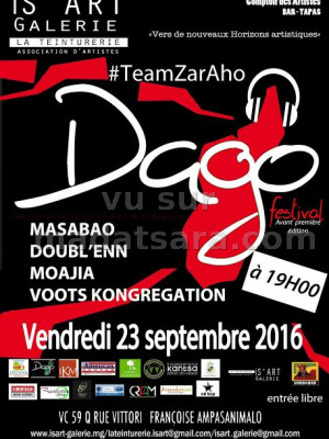 Masabao‍, Doubl'e'nn‍, Moajia‍ & Voots Kongregation - ~Dago festival TeamZarAho - Is'Art Galerie‍