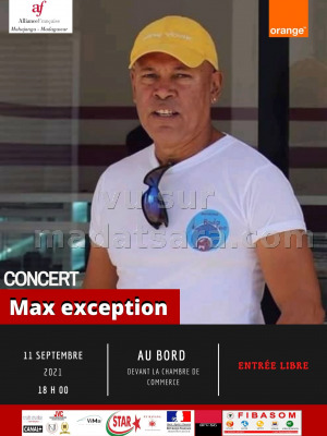 Max exception‍ en concert AF - Alliance Française de Mahajanga‍