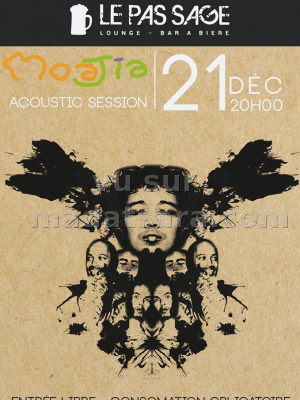 Moajia‍ acoustic session - Le Pas Sage - Bar à bières Ambondrona