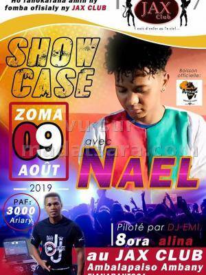 Nael en show case Jax Club Fianarantsoa