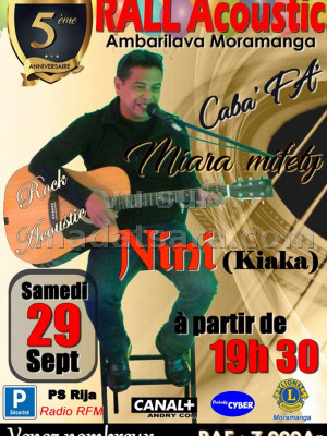 Nini KIaka‍ - Rall Accoustic Ambarilava Moramanga‍ rock acoustic