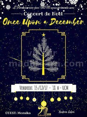 One upon a december concert de noel Université Catholique de Madagascar (UCM)