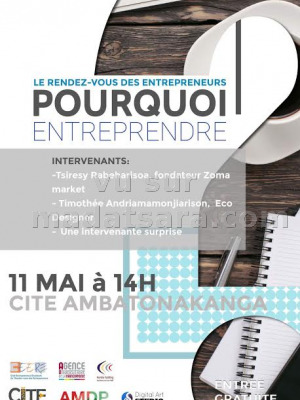 Pourquoi entreprendre - CITE - Ambatonakanga‍