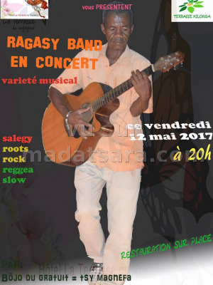 Ragasy‍ band en concert - Terrasse du voyageur Antsiranana‍