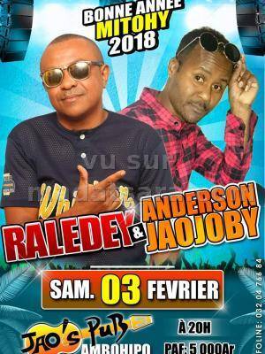 Raledey & Anderson jaojoby en concert JAO'S PUB