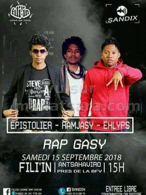 Rap gasy Fili'In Antsakaviro Epistolier, Ramjasy, Ehlyps