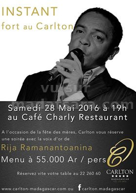 Rija Ramanantoanina - Instant fort au Café Charly Carlton
