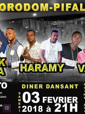 Rodorodom-pifaliana au CCI -  Centre de Conférence Internationale Ivato avec Black Nadia, Haramy, Vaney's, Francis turbo