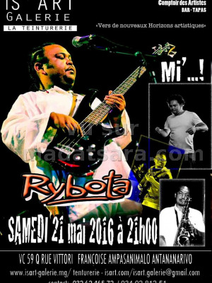 Rybota en concert au Is'Art Galerie
