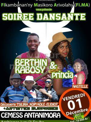 Soirée dansante avec Princia & Berthin CEMESS Antanimora