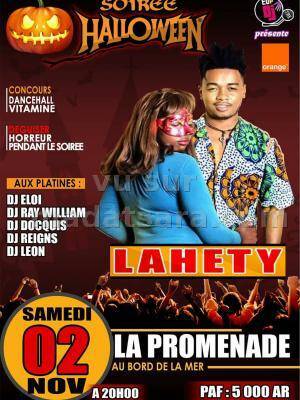 Soiree halloween La Promenade Mahajanga Lahety