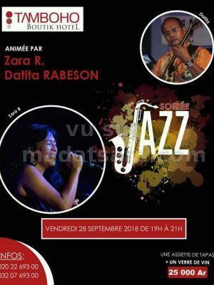 Soirée Jazz animée par Zara R & Datita Rabeson Tamboho Restaurant Tana Water Front Ambodivona
