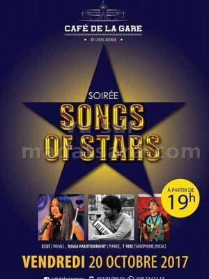 Soirée song of stars - Café de la Gare Soarano