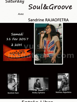 Soul & groove avec Sandrine Rajaofetra‍ - Urban Café Antsahabe‍