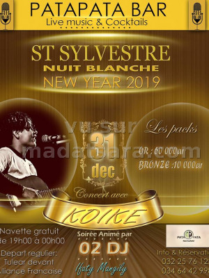 St Sylvestre nuit blanche - Pata-Patabar Toliary‍ avec Koike‍
