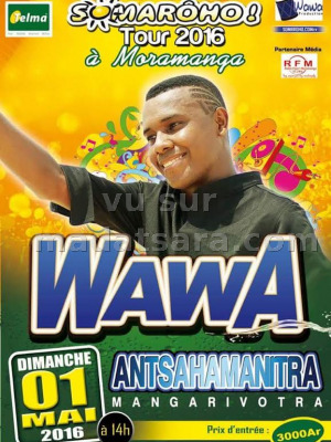 Wawa en concert à Antsahamanitra Mangarivotra - Somarôho Tour 2016 à Moramanga