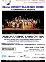 102è concert classique de midi - IFM - Institut Français de Madagascar‍ Amboarampeo Faravohitra‍