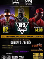 112 Unity‍ en show case au 7/7 Club Fenomanana Mahazoarivo‍