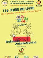 11è foire du livre à l'Esplanade Antaninarenina