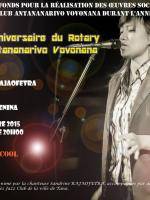 15è anniversaire du Rotary Club Antananarivo Vonona avec Sandrine Rajaofetra au Pavé Antaninarenina