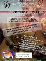 Concours des villages de Nosy-Be au Gymnase Toly-Laurent de Hell-Ville