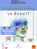 20è édition du Printemps des poètes - "La Beauté" - AFT - Alliance Française d'Antananarivo‍