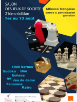 21ème édition - Salon des jeux de société - AFT Andavamamba