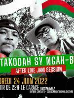 Takodah , Ngah B - After live Jam Session - Le Garage Antsahavola