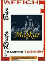The Maskar - Showcase - Affiche Resto Bar Toamasina