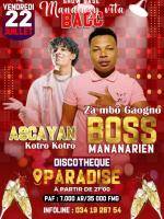Boss Mananarien , Asca Yan - Showcase - Paradise Club Tamatave