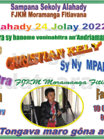 Christian K - Concert - FJKM Moramanga Fitiavana