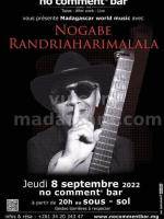 Nogabe Randriarimalala - Concert Madagascar world music - No Comment Bar Isoraka