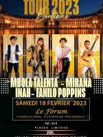 Mbola Talenta , Mirana , Inah , Fanilo Poppin's Concert Le Forum Artigues-près-bordeaux