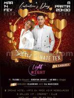 'Zay & Nate Tex - Valentine's day - Light Night Orchid Hotel Ivato