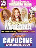 Ambiance mafana - Eusebia , Lidah , Soa Rova, Laura - Cabaret - Espace Capucine Ankadindratombo