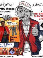 Interdit d'Antenne 2.0 - Gothlieb - One man/woman show - Resto Phô Ivato