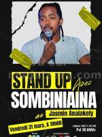 Stand Up avec Sombiniaina One man/woman show Restaurant Le Jasmin Analakely