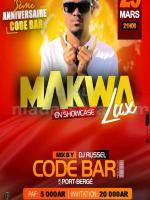 Makwa Lux en Showcase Code Bar Port-Bergé