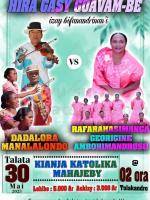 Hira gasy goavam-be - Dadalora Manalalondo vs Rafarahasimanga Georgine Ambohimandroso - Kianja Katolika Mahajeby