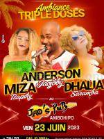 Anderson jaojoby , Dhalia saramba , Miza ambiance triple doses - Showcase JAO'S PUB